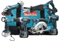 Makita DLX6011 battery tool set