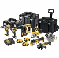 DeWALT DCK755P3T 7-teilig Kombi-Set XR 18V 3 x 5,0 Ah Li-Ion im Toughsystem